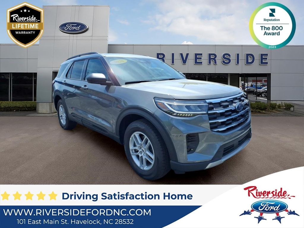 Carbonized Gray Metallic 2026 Ford Explorer SUV / Crossover All-Wheel Drive Automatic