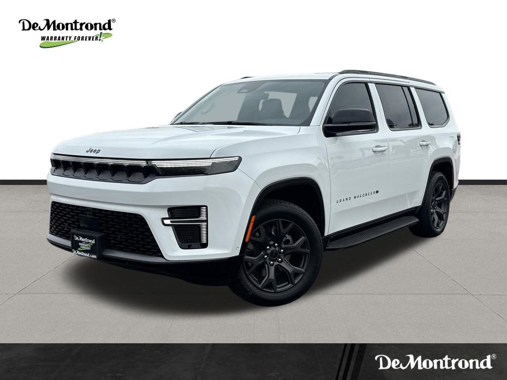 2026 Jeep Grand Wagoneer Limited White/off-white at Bayshore Chrysler Jeep Dodge Ram