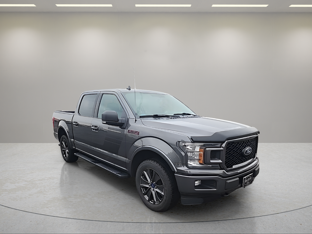 Gray (Magnetic Metallic) 2018 Ford F-150 Pickup Truck Four-Wheel Drive Automatic