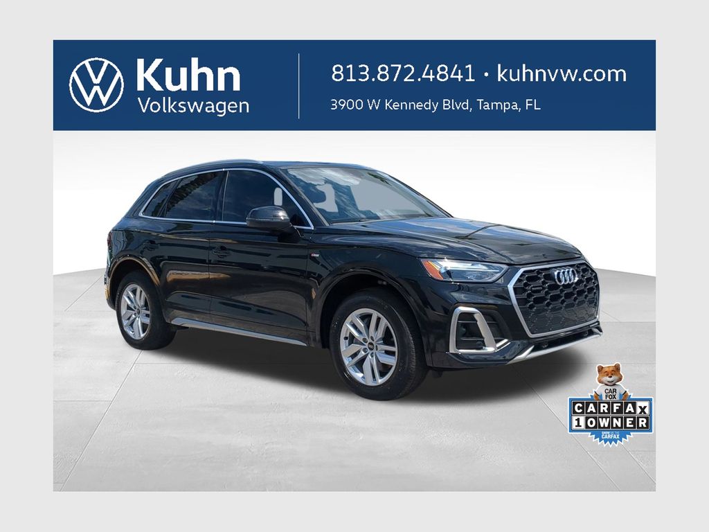 Mythos Black Metallic 2023 Audi Q5 SUV / Crossover All-Wheel Drive 7-Speed Automatic