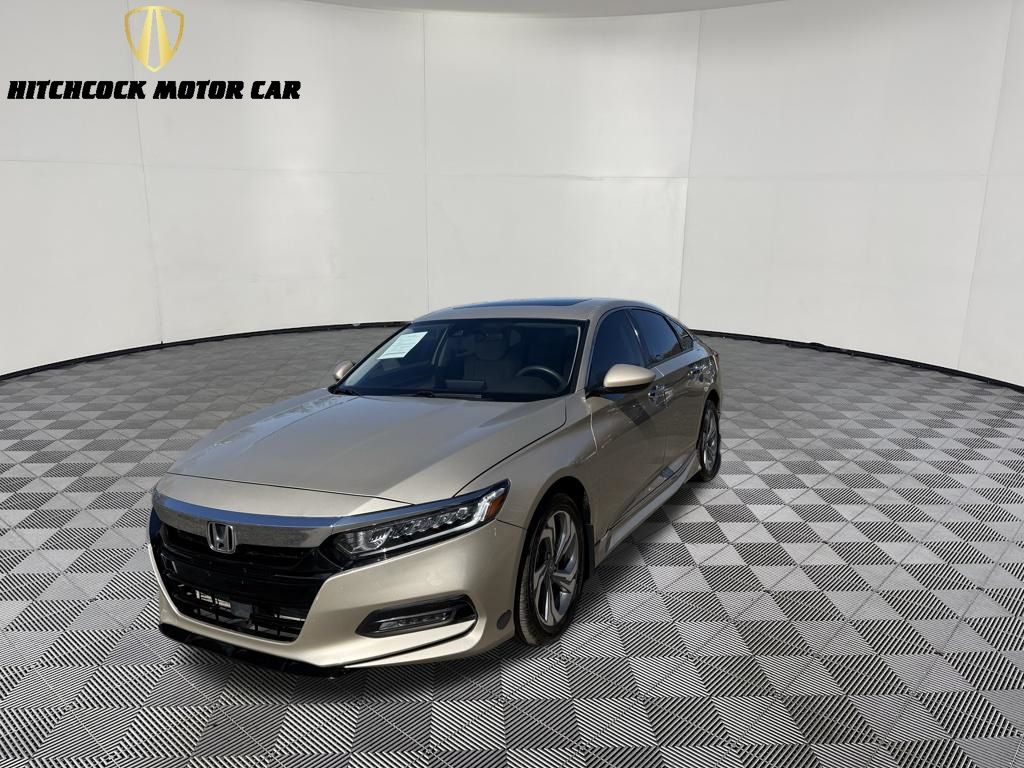 Champagne Frost Pearl 2020 Honda Accord Sedan Front-Wheel Drive Continuously Variable Transmission