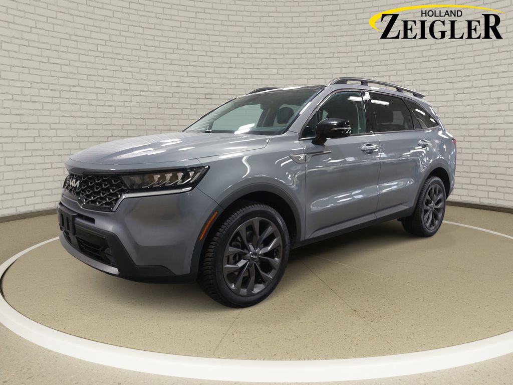 Everlasting Silver 2023 Kia Sorento X-Line EX AWD SUV / Crossover All-Wheel Drive 8-Speed Dual Clutch