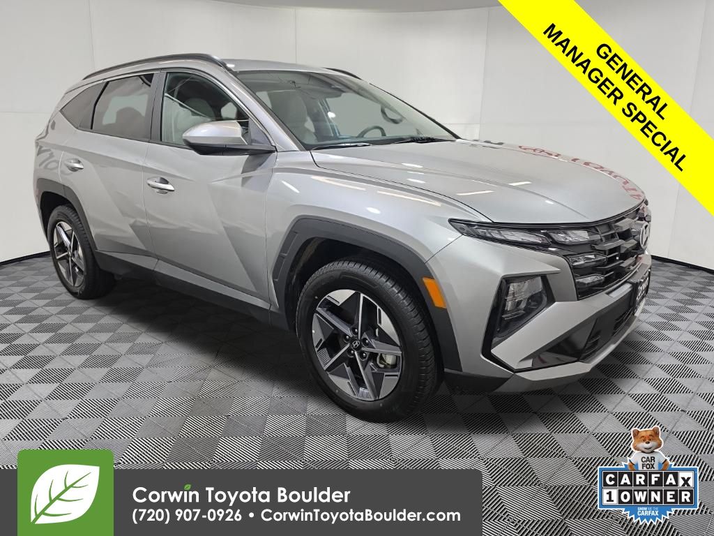Shimmering Silver 2026 Hyundai Tucson SUV / Crossover All-Wheel Drive 8-Speed Automatic