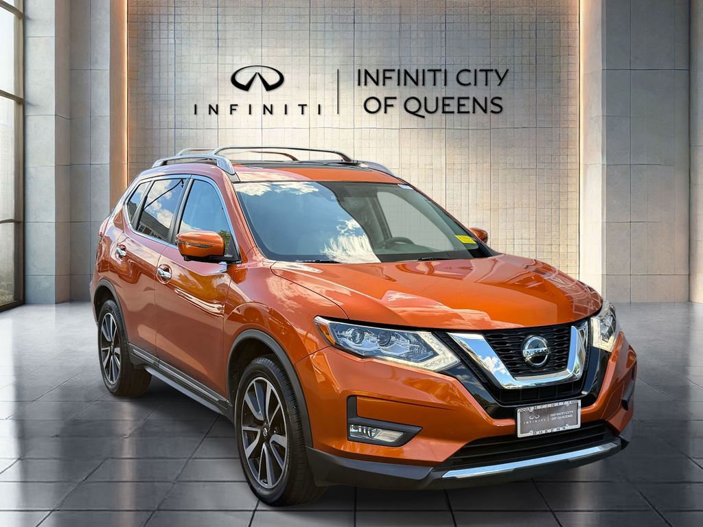 Monarch Orange Metallic 2019 Nissan Rogue SUV / Crossover All-Wheel Drive Continuously Variable Transmission