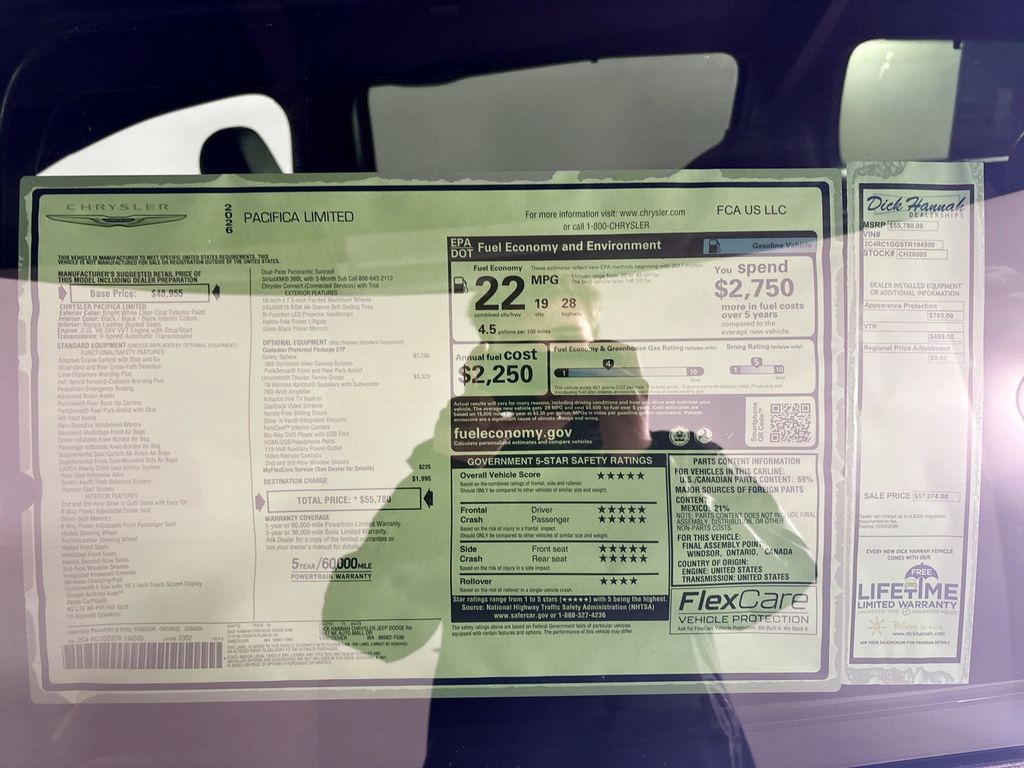 2026 Chrysler Pacifica Limited