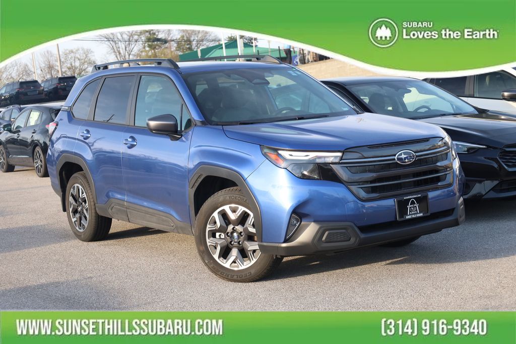 Daybreak Blue Pearl 2026 Subaru Forester Crossover AWD SUV / Crossover All-Wheel Drive Continuously Variable Transmission