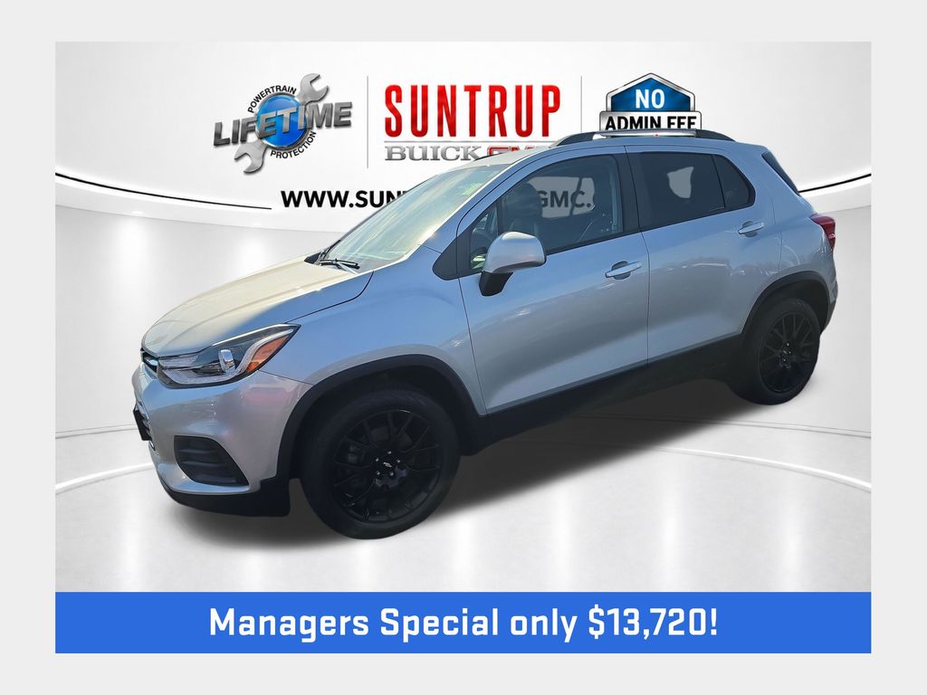 Silver Ice Metallic 2022 Chevrolet Trax LT AWD SUV / Crossover All-Wheel Drive 6-Speed Automatic