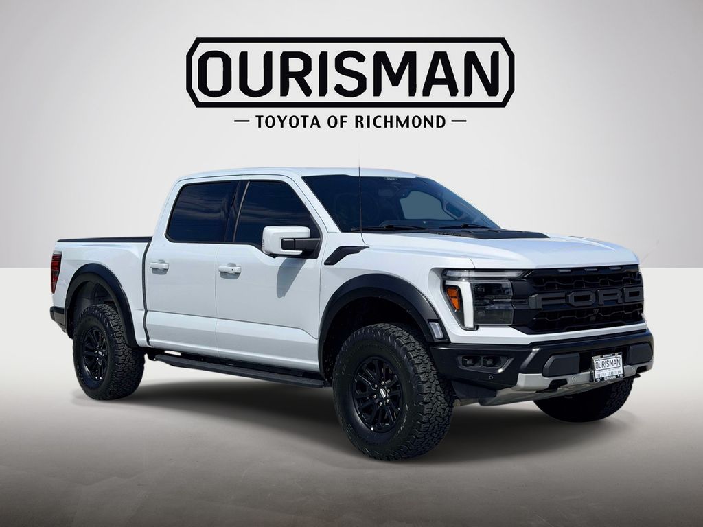 White Metallic 2025 Ford F-150 Pickup Truck Four-Wheel Drive Automatic