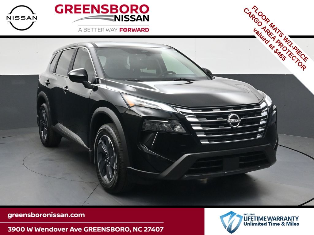 Super Black 2026 Nissan Rogue SUV / Crossover Front-Wheel Drive Continuously Variable Transmission
