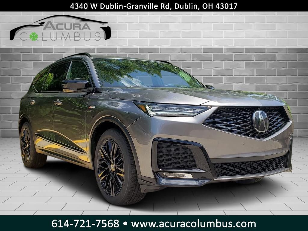 Liquid Carbon Metallic 2026 Acura MDX SUV / Crossover All-Wheel Drive Automatic