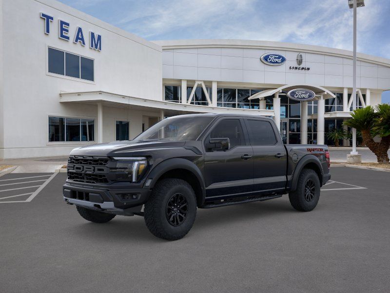Agate Black Metallic 2026 Ford F-150 Raptor SuperCrew 4WD Pickup Truck Four-Wheel Drive Automatic