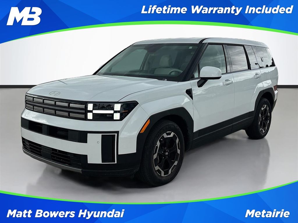 Serenity White 2026 Hyundai Santa Fe SUV / Crossover Front-Wheel Drive 8-Speed Automatic