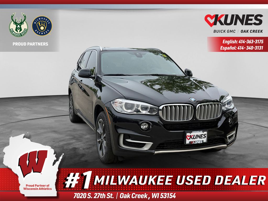 Black 2017 BMW X5 SUV / Crossover All-Wheel Drive 8-Speed Automatic