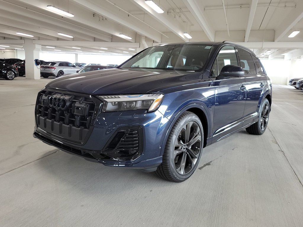 Certified Used 2025 Blue Audi 55 Prestige image 4