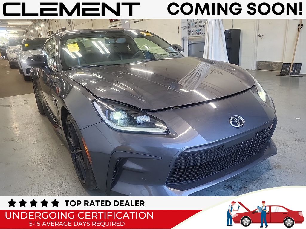 Pavement 2023 Toyota GR86 Coupe Rear-Wheel Drive 6-Speed Automatic