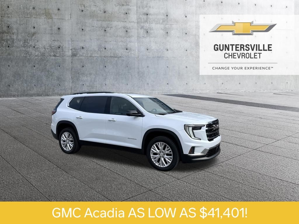 Glacier White Tricoat 2026 GMC Acadia SUV / Crossover Four-Wheel Drive 8-Speed Automatic