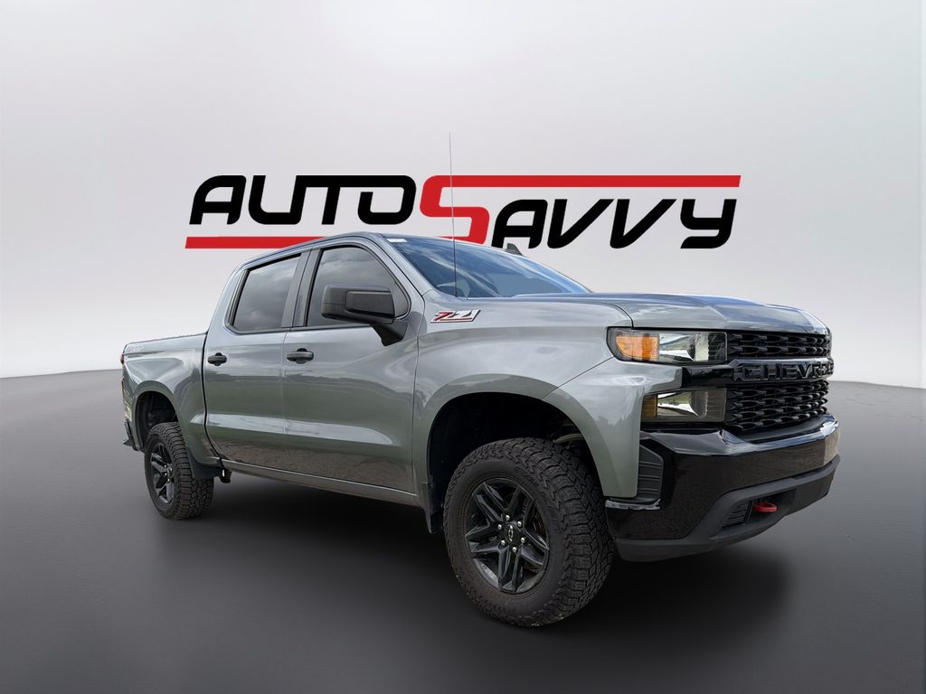 Used 2021 Gray Chevrolet Custom Trail Boss image 3