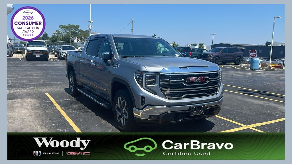 Sterling Metallic 2023 GMC Sierra 1500 Pickup Truck Four-Wheel Drive Automatic