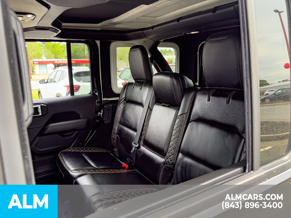 Used 2022 Black Clearcoat Jeep Unlimited Sahara High Altitude image 15