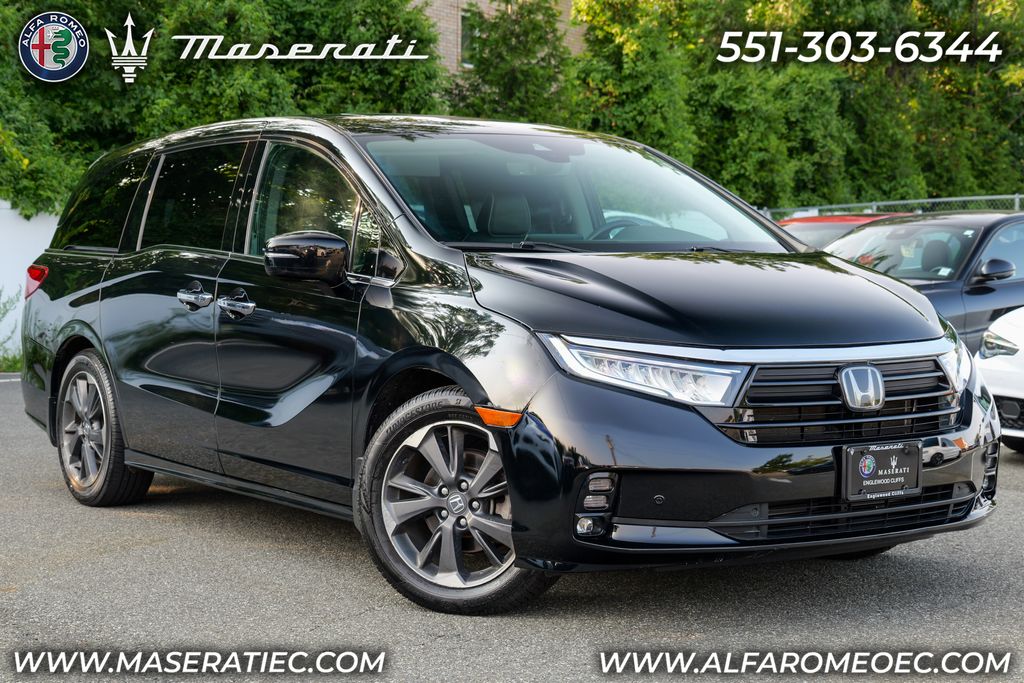 Crystal Black Pearl 2023 Honda Odyssey Minivan Front-Wheel Drive Automatic