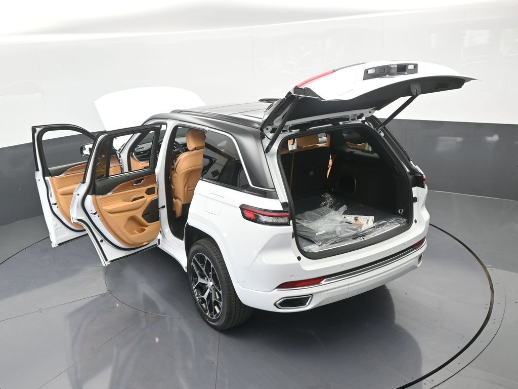 New 2025 Bright White Clearcoat Jeep Summit image 72
