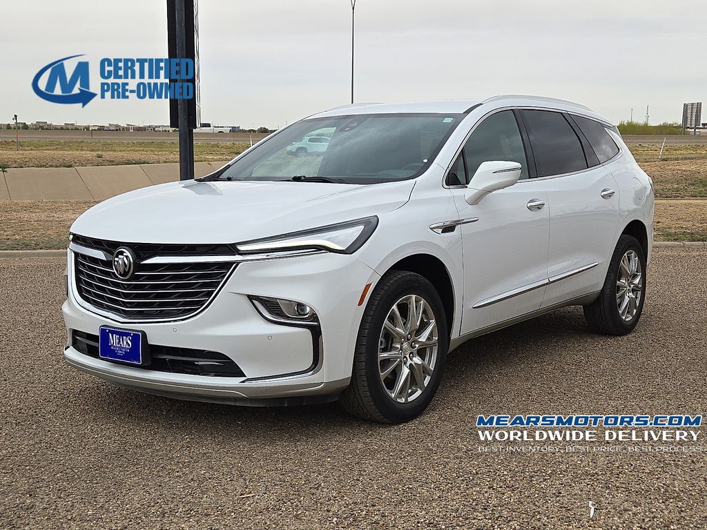 Summit White 2022 Buick Enclave Premium FWD SUV / Crossover Front-Wheel Drive 9-Speed Automatic