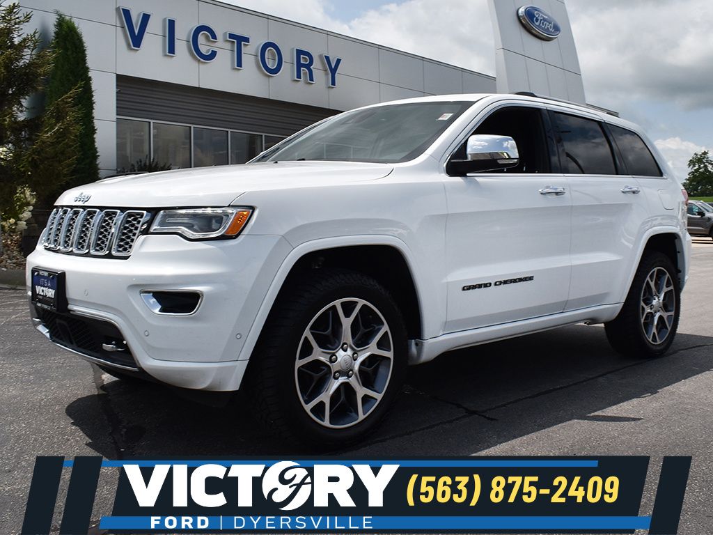 Bright White Clearcoat 2020 Jeep Grand Cherokee SUV / Crossover Four-Wheel Drive 8-Speed Automatic