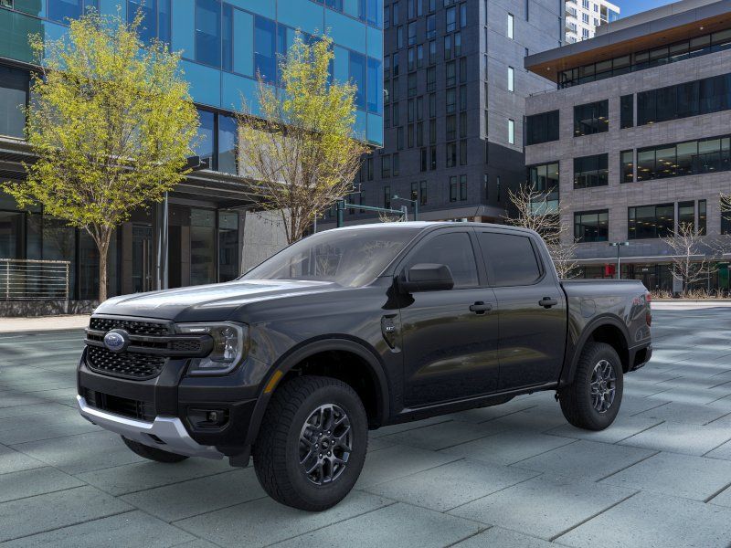 Shadow Black 2026 Ford Ranger Pickup Truck Four-Wheel Drive Automatic