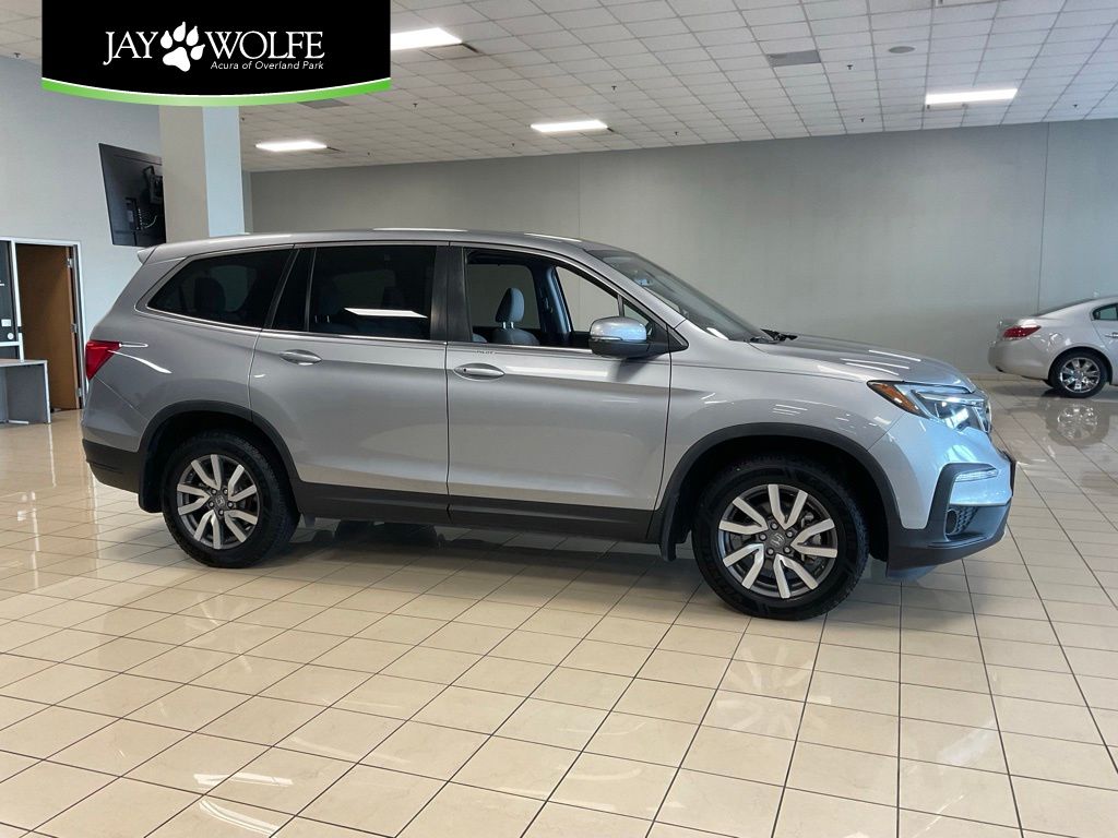Lunar Silver Metallic 2021 Honda Pilot SUV / Crossover All-Wheel Drive 9-Speed Automatic