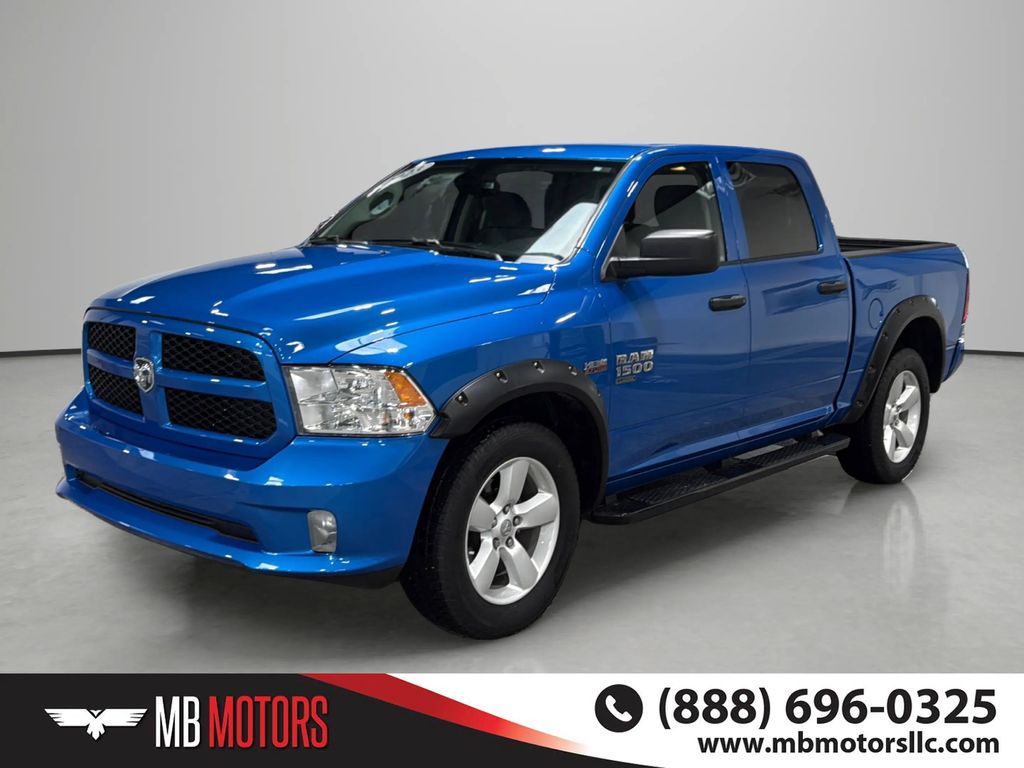 Hydro Blue Pearlcoat 2023 RAM 1500 Pickup Truck Four-Wheel Drive 8-Speed Automatic