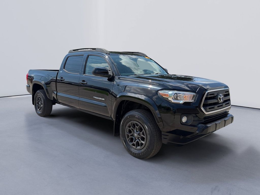 Black 2017 Toyota Tacoma Pickup Truck Four-Wheel Drive 6-Speed Automatic