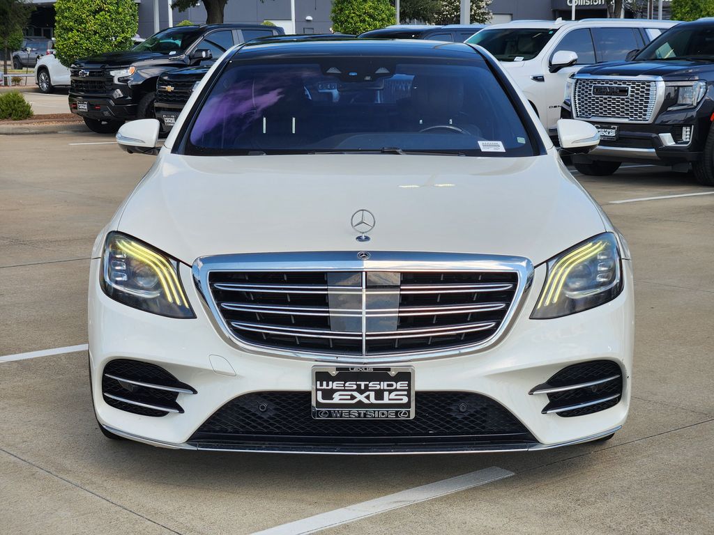 2018 Mercedes-Benz S-Class S 450 White at Bayway Cadillac Southwest