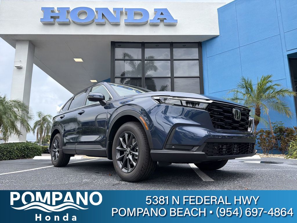 Blue 2026 Honda CR-V SUV / Crossover All-Wheel Drive Continuously Variable Transmission