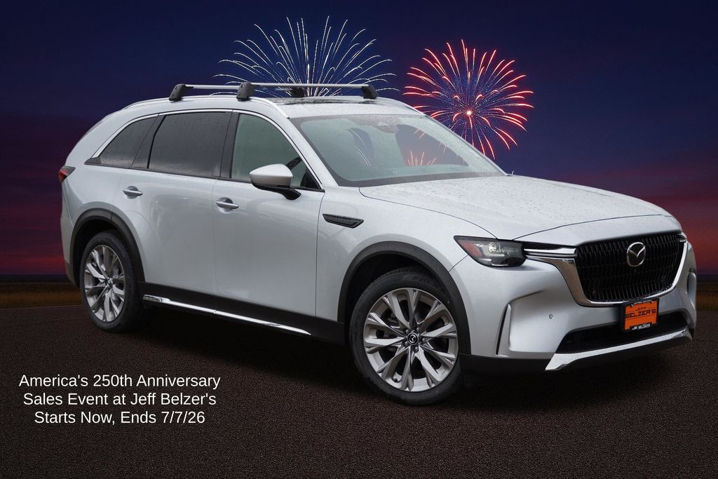 Sonic Silver 2024 Mazda CX-90 SUV / Crossover All-Wheel Drive 8-Speed Automatic