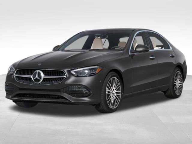 Gray 2026 Mercedes-Benz C-Class Sedan All-Wheel Drive 9-Speed Automatic