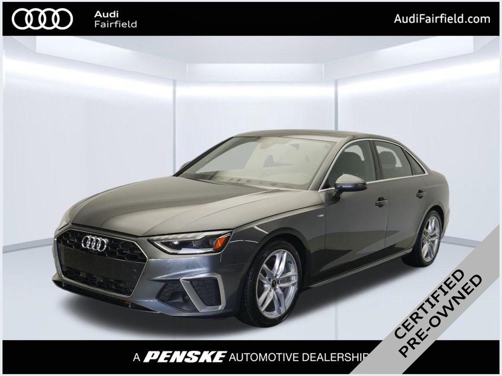 Daytona Gray Pearl Effect 2023 Audi A4 Sedan All-Wheel Drive 7-Speed Automatic