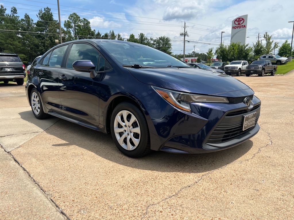 Blueprint 2024 Toyota Corolla Sedan Front-Wheel Drive Continuously Variable Transmission