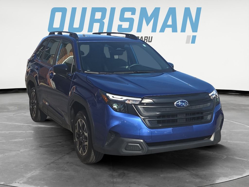 Blue Pearl 2026 Subaru Forester Crossover AWD SUV / Crossover All-Wheel Drive Continuously Variable Transmission