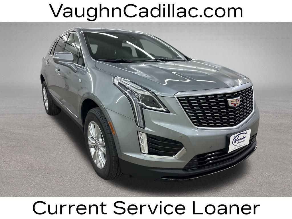 Argent Silver Metallic 2025 Cadillac XT5 Luxury AWD SUV / Crossover Four-Wheel Drive 9-Speed Automatic