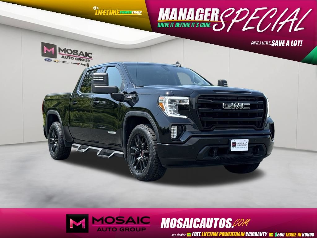 Onyx Black 2021 GMC Sierra 1500 Pickup Truck Four-Wheel Drive Automatic
