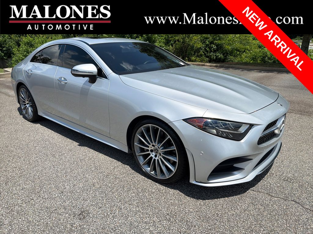 Iridium Silver Metallic 2020 Mercedes-Benz CLS Coupe Rear-Wheel Drive 9-Speed Automatic