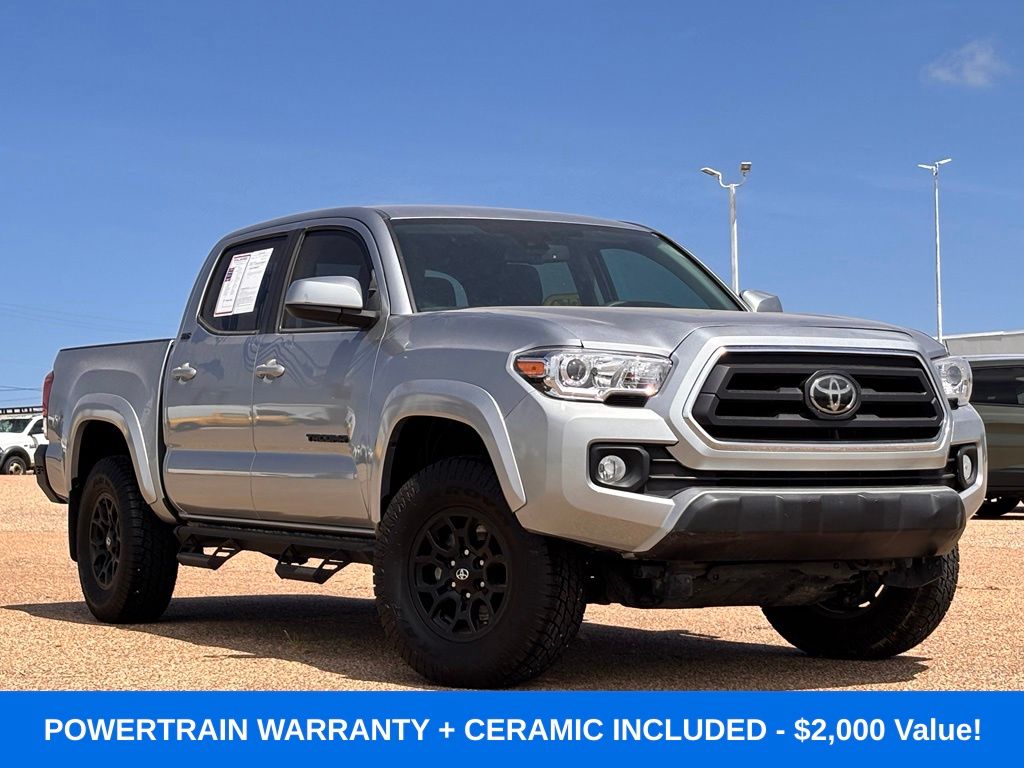 Celestial Silver Metallic 2022 Toyota Tacoma Pickup Truck 4X2 6-Speed Automatic