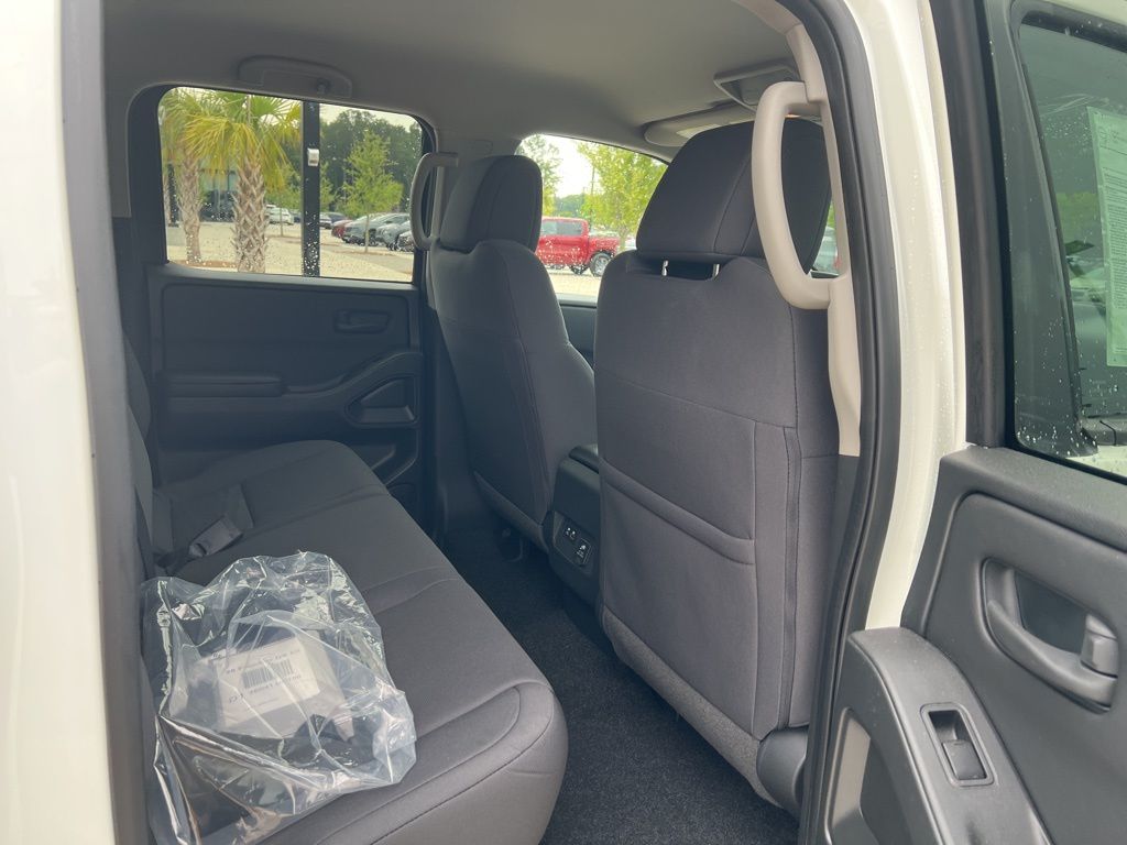 2025 Glacier White Nissan Frontier S RWD Truck
