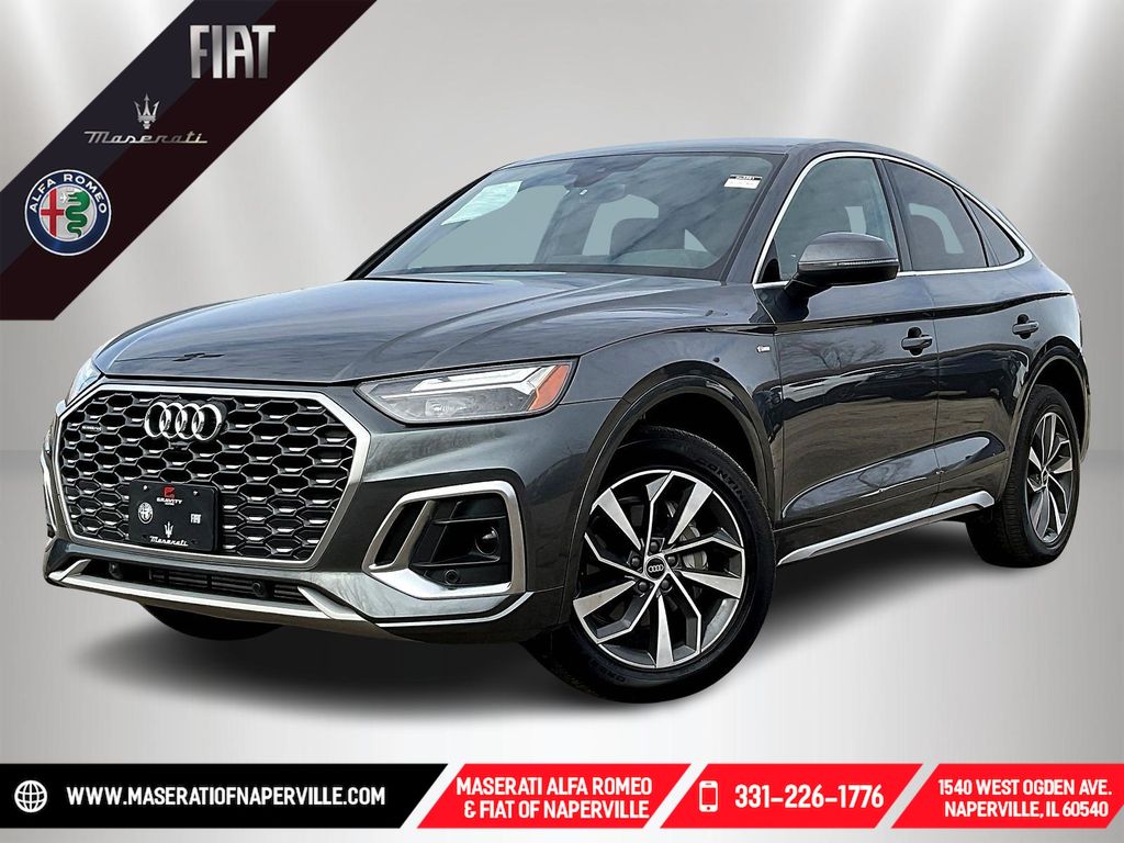 Daytona Gray Pearl Effect 2022 Audi Q5 Sportback quattro Premium S Line 45 TFSI AWD Sedan All-Wheel Drive 7-Speed Automatic