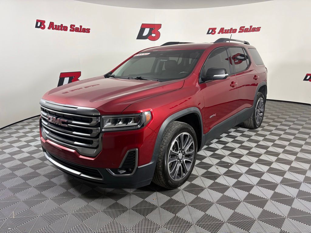 Red 2021 GMC Acadia SUV / Crossover 9-Speed Automatic