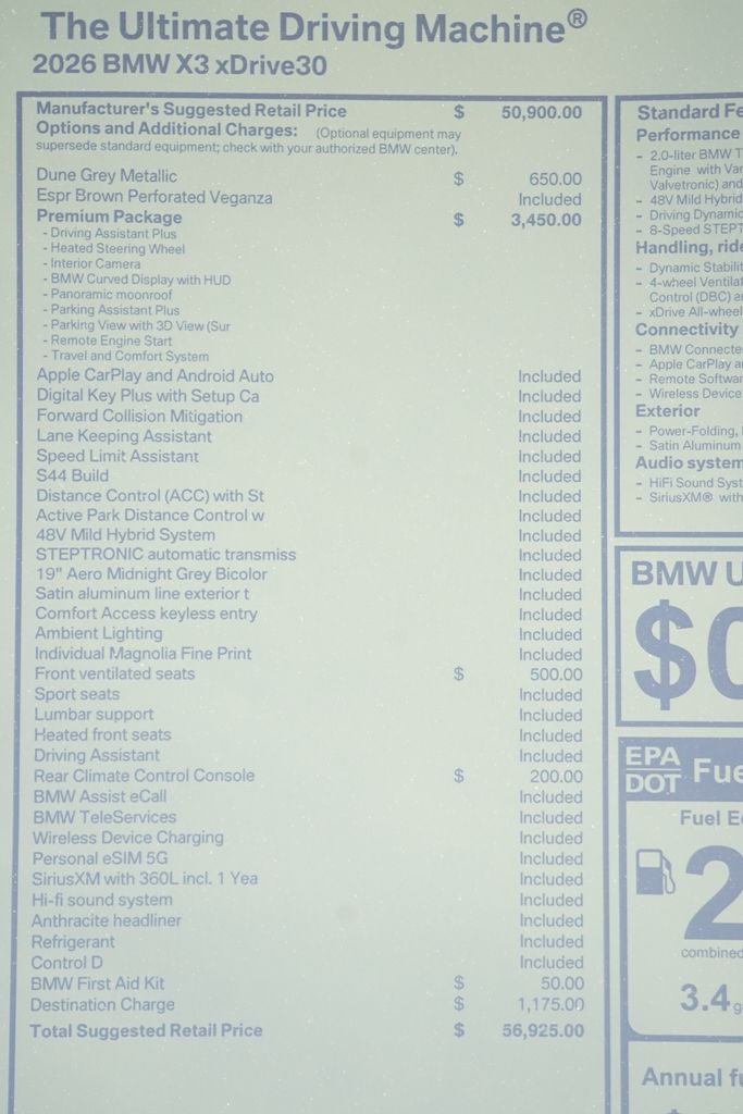 Thumbnail: 2026 BMW X3 - 9