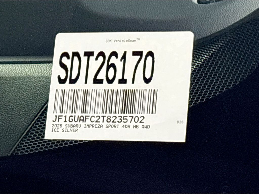 2026 Subaru Impreza Sport