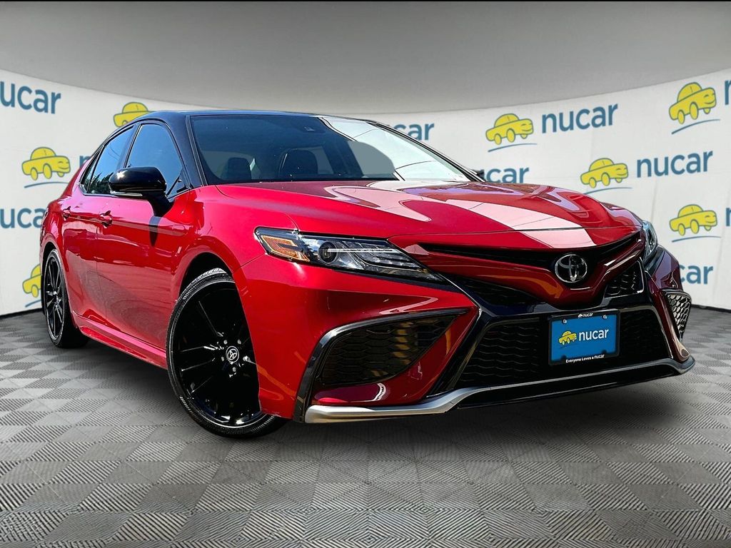 Midnight Black Metallic 2023 Toyota Camry Sedan All-Wheel Drive 8-Speed Automatic