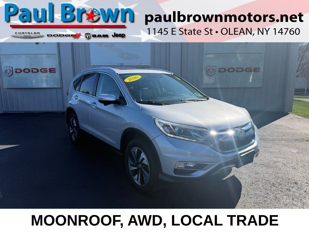 Gray (Modern Steel Metallic) 2016 Honda CR-V SUV / Crossover All-Wheel Drive Continuously Variable Transmission