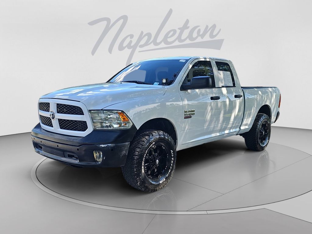 Bright White Clearcoat 2017 RAM 1500 Pickup Truck Four-Wheel Drive 8-Speed Automatic